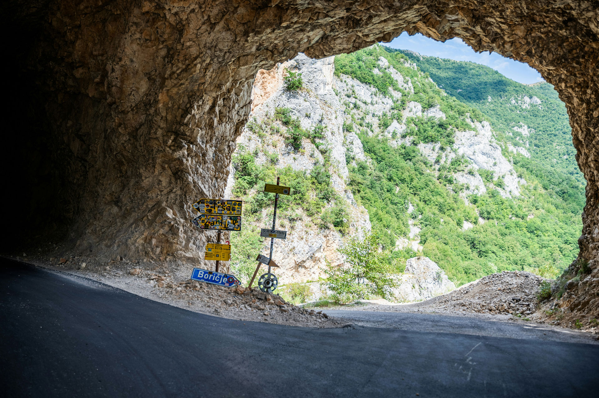 cave opening signs