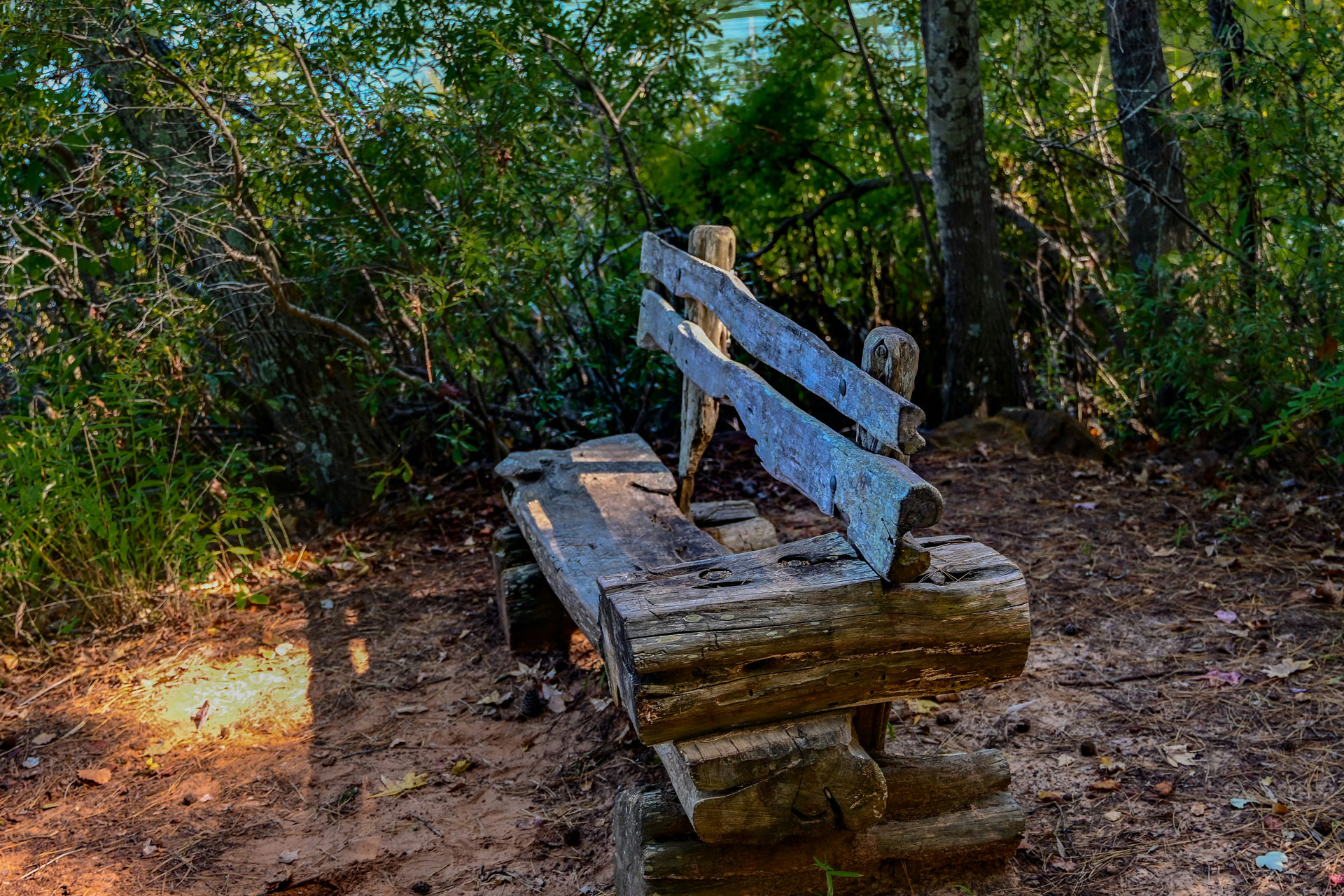 wood bench
